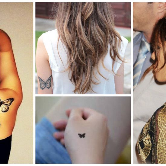 10 фотографий, которые доказывают, что татуировка с бабочкой действительно стильная