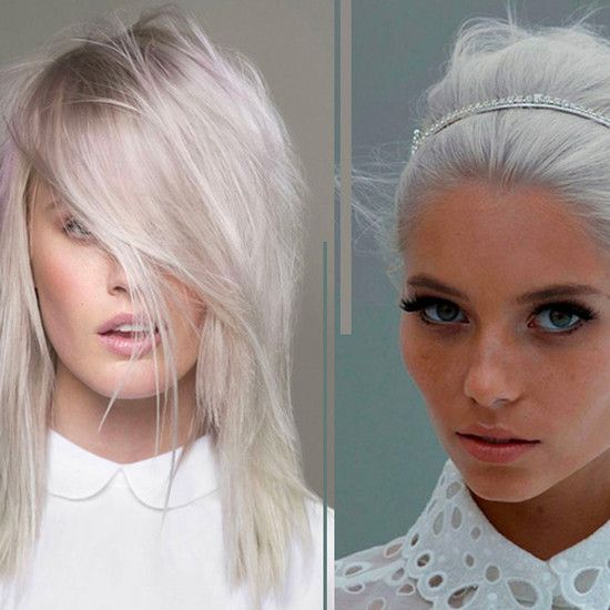 15 фотографий, которые доказывают, что белые и седые волосы являются сверхэкспрессией