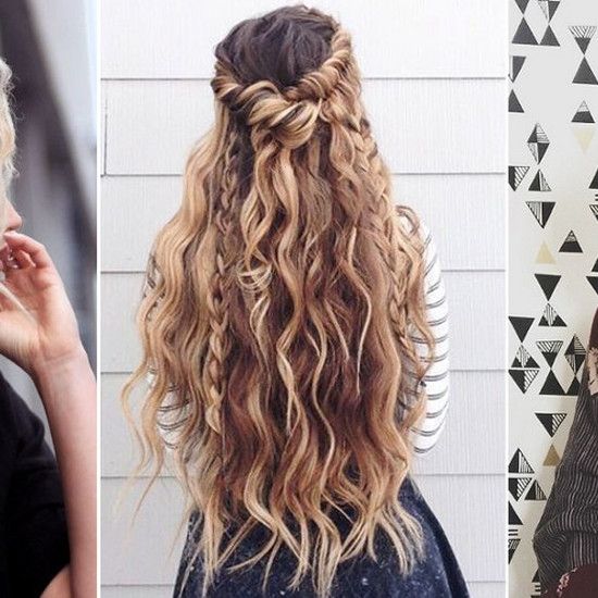 50 Pinterest прически для вьющихся волос. Мы влюбились в них ❤ ❤ ❤