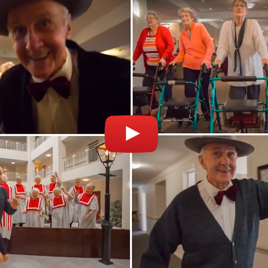 80-летние танцы лучше, чем Фарел Уильямс. Вы еще этого не видели!