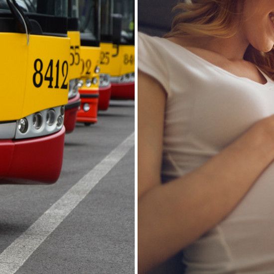 Беременная женщина попросила место в автобусе уступить дорогу, вместо этого она была оскорблена