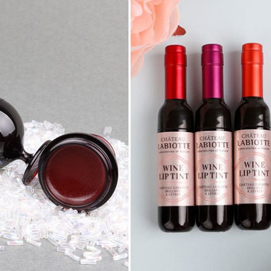 Блески для губ и тушь в виде мини-бутылок и бокалов вина - это настоящее безумие!