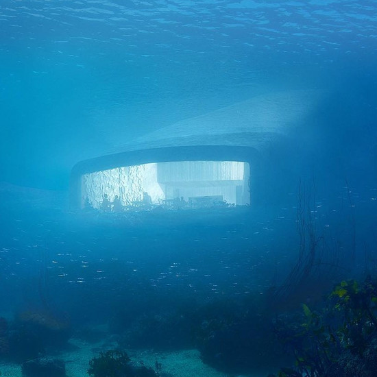 Будет построен первый подводный ресторан в Европе. Ее дизайн впечатляет