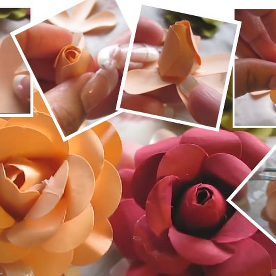 DIY: бумажные розы тремя способами. Оригинальный подарок ручной работы для Дня матери!