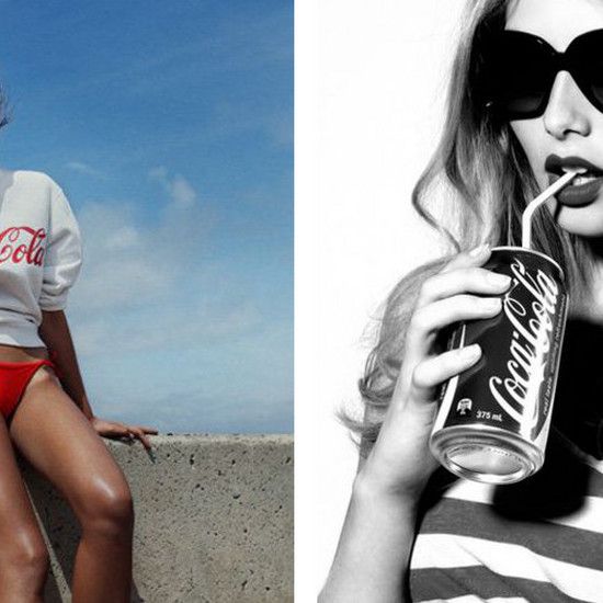 Девушки загорают на Coca Cola и добавляют бронзу - новую странную тенденцию?