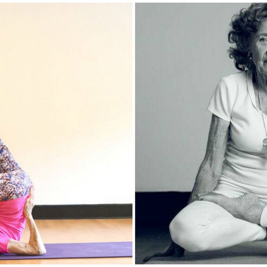 Ей 98 лет и она учитель йоги! Как она это делает?