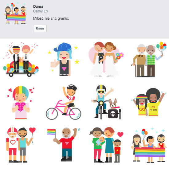 Facebook добавляет иконы, изображающие гомосексуалистов, а польский журналист «угрожает» удалением учетной записи. Марк Цукерберг обанкротится?