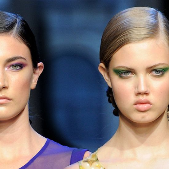 Фиалки или зелень? Модный макияж для глаз весной 2011 года!