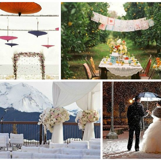 Возможна гражданская свадьба на свежем воздухе! Где вы можете это сказать? Красивые впечатления от Instagrama