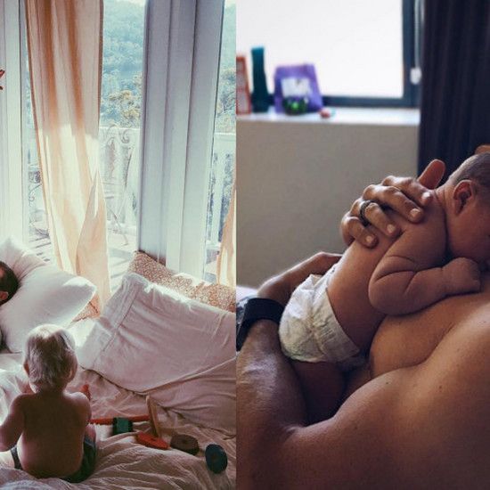 Группа папы на Instagram показывает, что уход за ребенком - это не просто женское дело