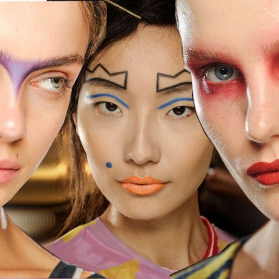 Худшие тенденции в макияже на 2013 год - ужасные идеи дизайнеров!