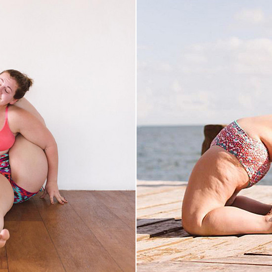 Эта женщина - инструктор по йоге и не беспокоит ее этим килограммом. Воодушевляющая история