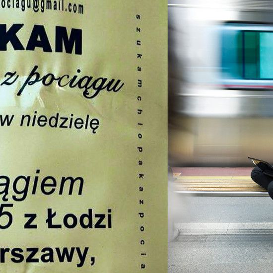 Я ищу мальчика из поезда. Письмо с романтической преследованием прямо с улиц Варшавы. Можете ли вы помочь?