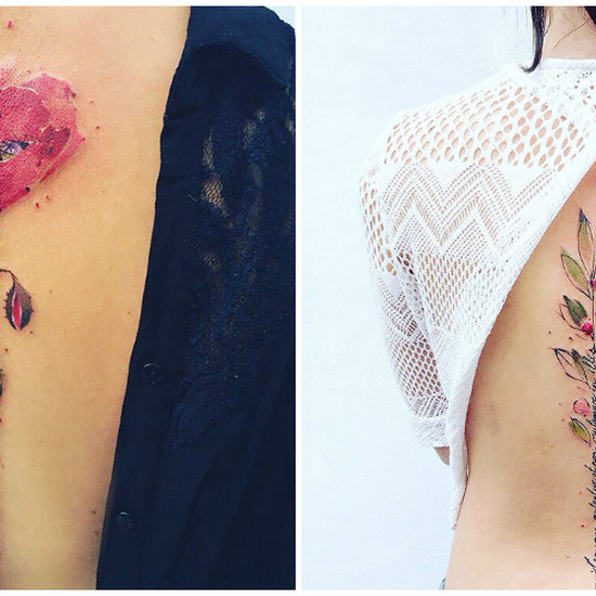 Красивые и женственные: татуировки с цветочными узорами, вдохновленные меняющимися временами года