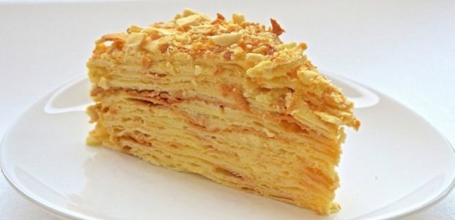 легкий рецепт идеального пирога Наполеона