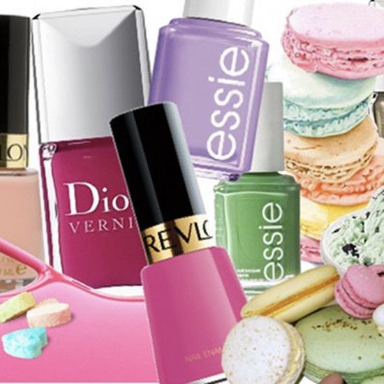 Сладкие как конфеты: модные цвета ногтей весной 2013 года