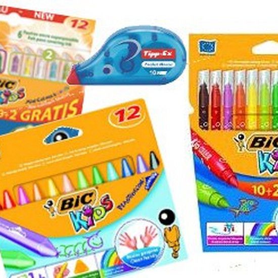 Мы снова в школу: цветные карандаши и маркеры от бренда BIC
