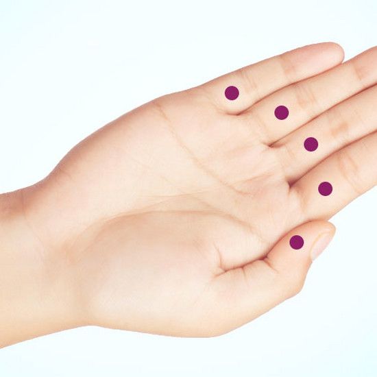 Нажмите эти точки на пальцах и избавьтесь от различных заболеваний!
