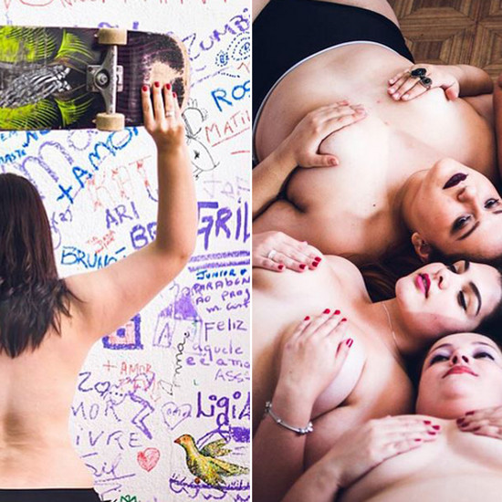 Не все женщины-плюсы живут нездоровыми! Бразильский художник объявляет войну предрассудкам
