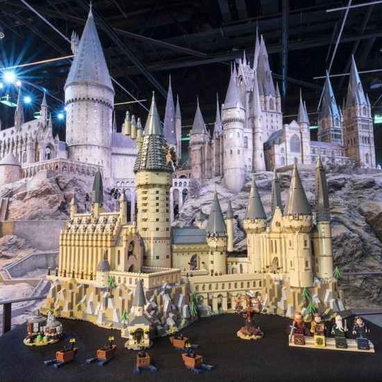 Внимание, поклонник Гарри'ego Pottera! Niesamowity zamek Hogwart z klocków Lego ♥