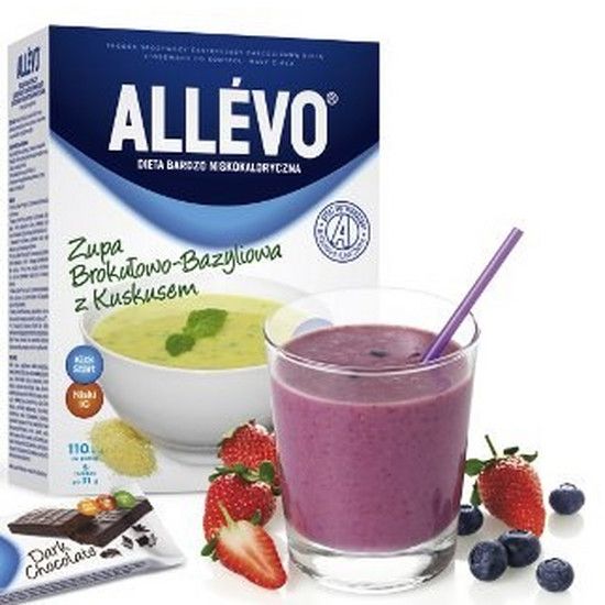 Новые продукты: продукты для похудения Allevo