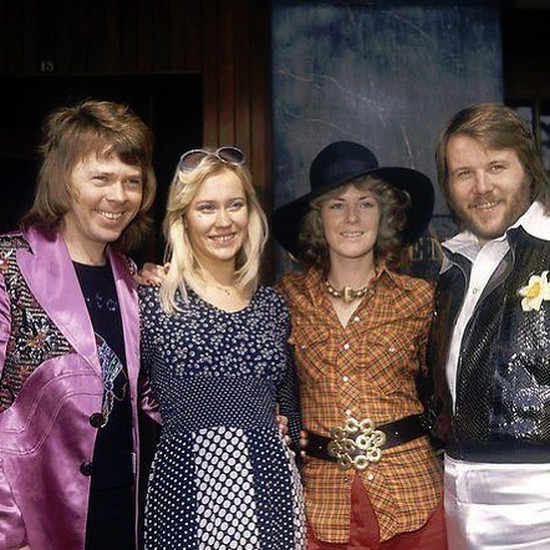 Отличное возвращение от ABBA - первая фотография с студии звукозаписи