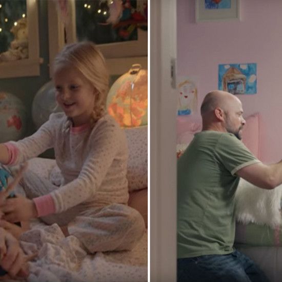 Папы также играют с куклами - реклама, которая показывает, что отцы смягчают своих дочерей ❤