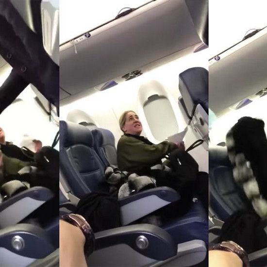 Пассажир с самолета после жалобы на сидение рядом с ребенком