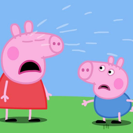 Пепская свинья при виде ученых - слишком частое наблюдение несет негативные последствия
