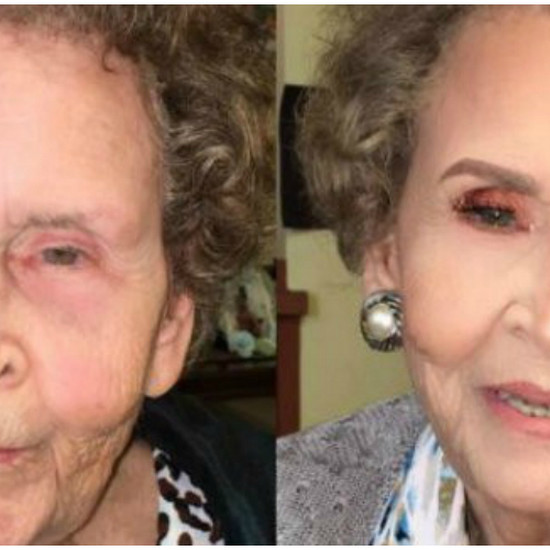 Потрясающая метаморфоза 97-летней бабушки! Это еще одно доказательство того, что макияж может творить чудеса