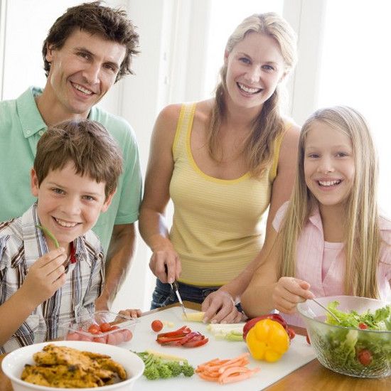 Правильное питание - советы для всей семьи