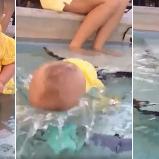 Родители дают своему ребенку необычное обучение плаванию [видео, на которое реагировали 10 000 люди, большинство поздравлений!]
