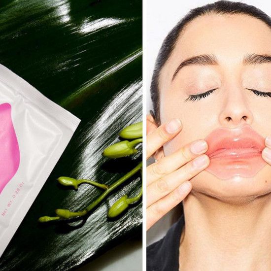 Розовая коллагеновая маска на губах вместо ботокса - это абсолютный хит Instagram