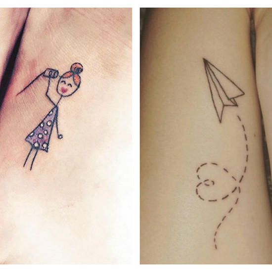 Татуировки для сестер? Это отличная идея! Смотрите 25 прекрасных впечатлений