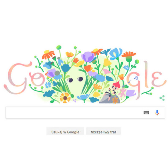 Весеннее равноденствие в Google Doodle. У нас есть астрономическая весна!