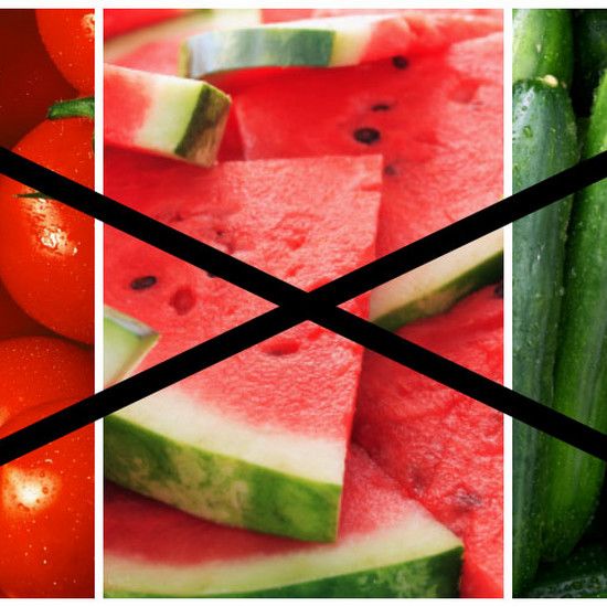 Вы не должны замораживать эти фрукты и овощи!